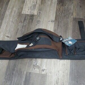RENEGA Fly Fishing Padded Waist Bag Fanny Pack Belt brown